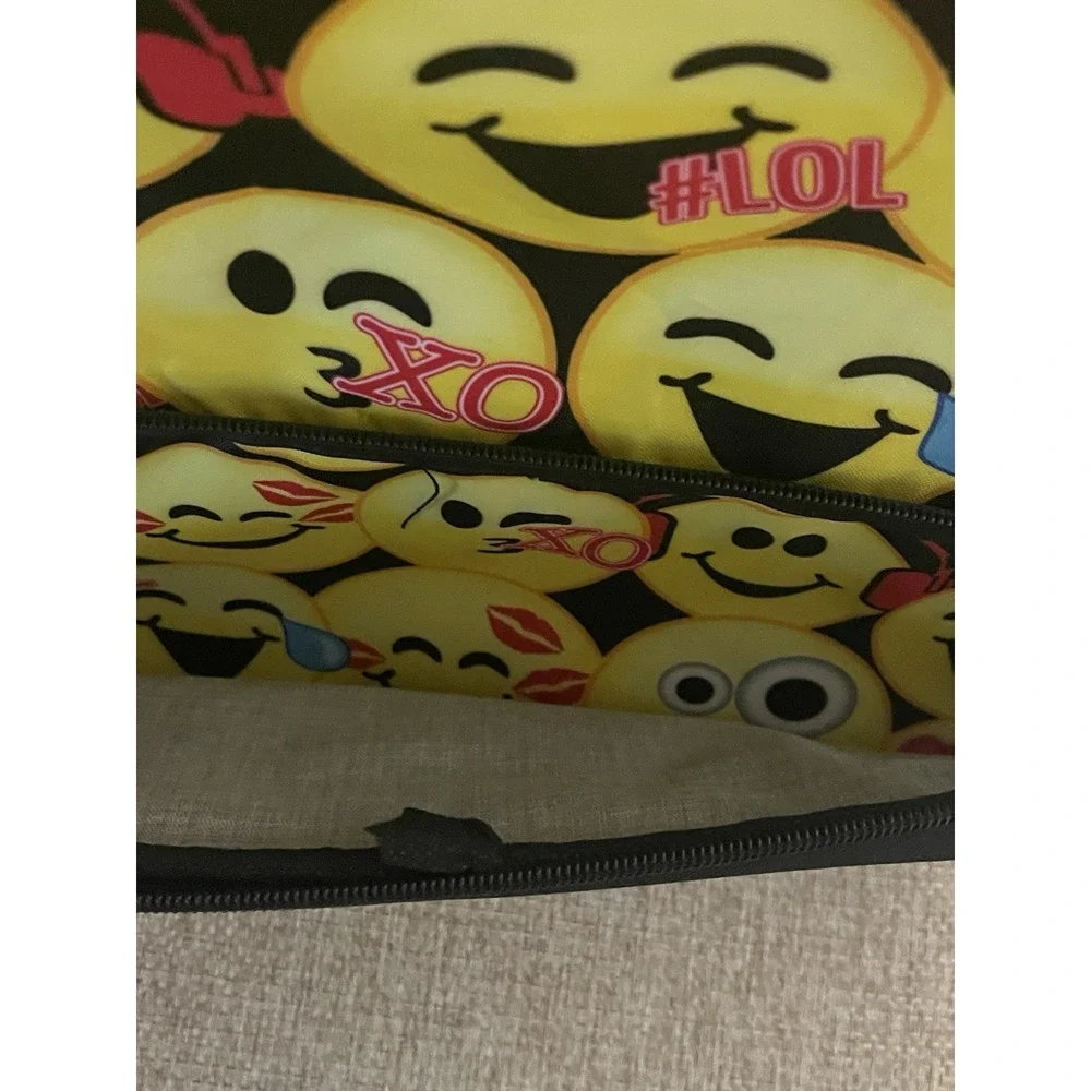 Emojination Smiley Emoji School Backpack.